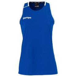Damska koszulka typu tank top Kempa Player. Białe koszulki sportowe damskie Kempa, l, bez wzorów, sportowe, bez kołnierzyka. Za 152.50 zł.