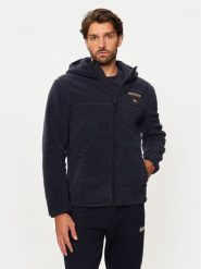 Napapijri Polar T-Tynik NP0A4IA8 Granatowy Regular Fit. Niebieskie bluzy męskie Napapijri, m, bez wzorów, z polaru, bez kaptura. Za 589.99 zł.
