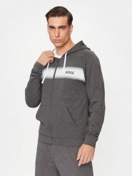 Boss Bluza Authentic 50503065 Szary Regular Fit. Szare bluzy męskie Boss, m, bez wzorów, z bawełny, bez kaptura. Za 479.99 zł.