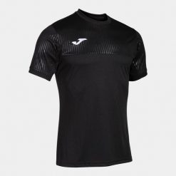 Koszulka do tenisa męska Joma Montreal. Czarne koszulki sportowe męskie Joma, m, bez wzorów, bez kołnierzyka, bez ramiączek, do piłki nożnej. Za 145.99 zł.