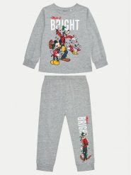 NAME IT Piżama Mickey 13234179 Szary Regular Fit. Szare bielizna dla chłopców Name it, bez wzorów, z bawełny. Za 79.99 zł.