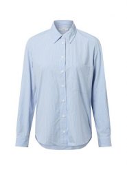 Marc O'Polo Denim bluzka koszulowa Kobiety Bawełna niebieski, M. Niebieskie bluzki damskie Marc O'Polo DENIM, m, bez wzorów, z bawełny, bez kołnierzyka, bez ramiączek. Za 279.95 zł.