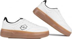 Lotto Buty damskie Lotto Iskar PF RB biało-czarne 2400282W 1011 38. Białe obuwie sportowe damskie Lotto, bez wzorów. Za 123.49 zł.