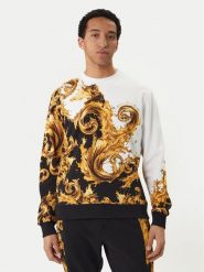 Versace Jeans Couture Bluza 80GAI3RB FS216 Kolorowy Regular Fit. Bluzy męskie Versace Jeans Couture, m, bez wzorów, z bawełny, bez kaptura. Za 1,017.99 zł.