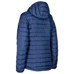 Trespass Bartush - damski puchowy Jkt w odcieniu indygo. Niebieskie kurtki sportowe damskie Trespass, bez wzorów, z puchu, bez kaptura, trekkingowe. Za 455.99 zł.