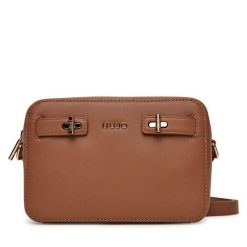 Torebka Liu Jo. Brązowe listonoszki damskie Liu Jo, bez wzorów, bez dodatków. Za 349.99 zł.