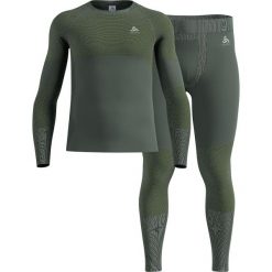 Bielizna termoaktywna - zestaw Odlo Set long FUNDAMENTALS PERFORMANCE WARM. Szara bielizna termoaktywna męska Odlo, m. Za 429.99 zł.