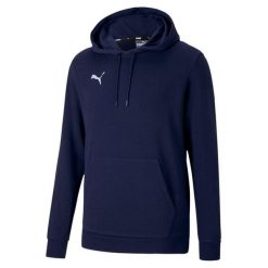 Bluza treningowa męska Puma teamGOAL 23 Causals Hoody. Niebieskie bluzy męskie Puma, bez zapięcia, na fitness i siłownię. Za 129.00 zł.