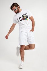Spodenki Jeansowe męskie Marine DSQUARED2. Szorty męskie Dsquared2, m, bez wzorów, z jeansu, marine. Za 1,649.00 zł.