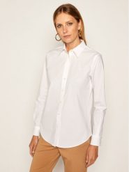Lauren Ralph Lauren Koszula Chst Emb 200684553001 Biały Regular Fit. Białe bluzki damskie Lauren Ralph Lauren, xs, bez wzorów, z bawełny, biznesowe, bez kołnierzyka, bez ramiączek. Za 649.99 zł.