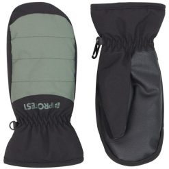 Rękawiczki narciarskie/snowboardowe z jednym palcem dziecięce Protest. Zielone rękawiczki dziecięce Protest, bez wzorów. Za 139.99 zł.