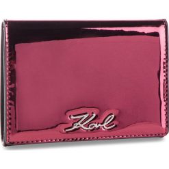 Duży Portfel Damski KARL LAGERFELD - 86KW3217 Plum. Portfele damskie marki KARL LAGERFELD. W wyprzedaży za 379.00 zł.