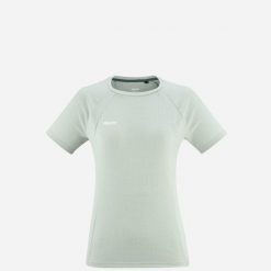 Koszulka damska Millet Fusion. Zielone t-shirty damskie Millet, l, bez wzorów, z materiału, bez kołnierzyka. Za 159.99 zł.