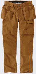 Spodnie Robocze Carhartt RipStop Cargo Brown. Brązowe spodnie sportowe męskie Carhartt, m, bez wzorów. Za 537.07 zł.
