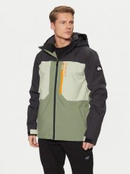 Quiksilver Kurtka narciarska Dawson EQYTJ03451 Zielony Slim Fit. Zielone kurtki sportowe męskie Quiksilver, na zimę, l, bez wzorów, z syntetyku, narciarskie. Za 779.99 zł.
