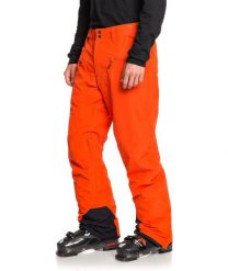 Spodnie snowboardowe męskie Quiksilver Boundry. Brązowe spodnie snowboardowe męskie Quiksilver, m, bez wzorów, z materiału, narciarskie. Za 395.49 zł.