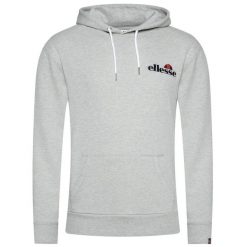 Ellesse Primero Hoody, męska bluza. Szare bluzy sportowe męskie Ellesse, m, bez wzorów, z bawełny, bez kaptura, na fitness i siłownię. Za 285.00 zł.