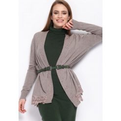 Khaki Kardigan Reminisce. Kardigany damskie marki Born2be. Za 39.99 zł.
