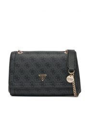 Guess Torebka Noelle II HWBG96 72210 Szary. Szare torebki do ręki damskie Guess, z aplikacjami, ze skóry, bez dodatków. Za 409.99 zł.