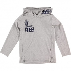 Koszulka "Thomas 707" w kolorze jasnoszarym. Zielone t-shirty dla chłopców marki Lego Wear Fashion, z bawełny, z długim rękawem. W wyprzedaży za 72.95 zł.