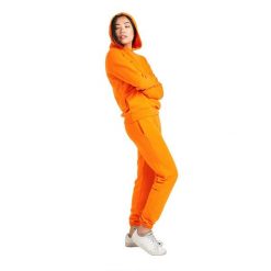 Damski dres z kapturem Only One. Brązowe obuwie sportowe damskie LEONE 1947 APPAREL, bez wzorów, z dresówki, na fitness i siłownię. W wyprzedaży za 217.15 zł.