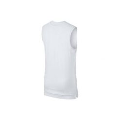 Koszulka męska nike air jordan sportswear double-layer gravity tee white. Białe koszulki sportowe męskie Jordan, m, bez wzorów, bez kołnierzyka, bez ramiączek, do koszykówki. Za 159.00 zł.