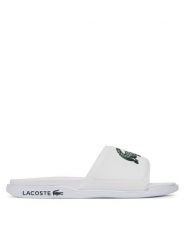 Lacoste Klapki 7-49CMA0038 Biały. Białe klapki męskie Lacoste, z tworzywa sztucznego. Za 179.99 zł.