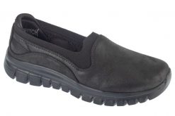 Buty sportowe Sneakersy damskie, Graceful - Leaning In. Czarne obuwie sportowe damskie Skechers, bez wzorów, z materiału, trekkingowe. Za 249.99 zł.