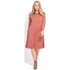 Fille Du Couturier Sukienka Damska Suzie 40 Pomarańcz. Pomarańczowe sukienki damskie Fille Du Couturier, eleganckie, z długim rękawem. W wyprzedaży za 299.00 zł.
