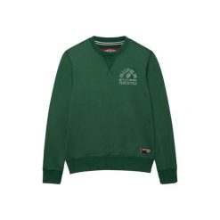 Bluza Superdry Vintage Prep. Zielone bluzy sportowe męskie Superdry., s, bez wzorów, z materiału, bez kaptura, trekkingowe. Za 332.70 zł.