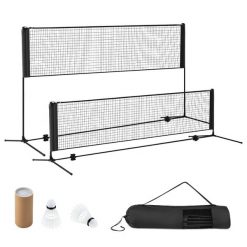 Siatka do badmintona z torbą transportową. Torby i plecaki dziecięce Costway. Za 125.00 zł.