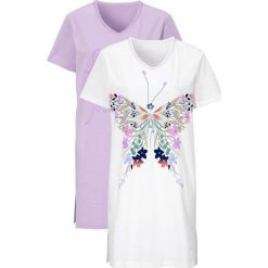 Cellbes Koszula nocna 2 Pack Fioletowy biały female fioletowy/biały 34/36. Białe koszule nocne damskie Cellbes, bez wzorów. W wyprzedaży za 89.00 zł.