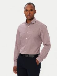 Tommy Hilfiger Koszula Gingham MW0MW42931 Czerwony Regular Fit. Czerwone koszule męskie Tommy Hilfiger, m, bez wzorów, z bawełny, bez kołnierzyka, bez ramiączek. Za 296.99 zł.