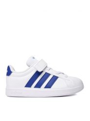 Adidas Sneakersy C-STREETTALK EL C KJ9607 Biały. Białe buty sportowe chłopięce Adidas, bez wzorów, ze skóry, bez zapięcia. Za 199.99 zł.