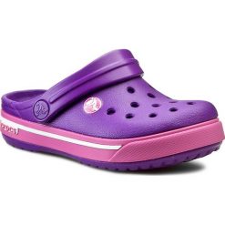 Klapki CROCS - Crocband II.5 Clog Kids 12837 Neon Purple/Neon Magenta. Sandały dziewczęce marki Crocs. Za 129.00 zł.