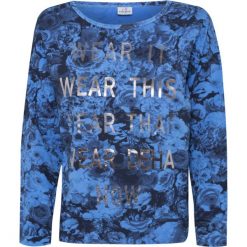 Bluza DEHA ACTIVE Niebieski|Print. Bluzy damskie marki Deha. W wyprzedaży za 138.00 zł.
