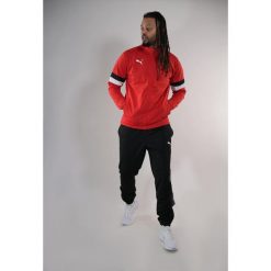 Dres męski Puma Team Rise. Białe buty sportowe męskie Puma, z dresówki, bez zapięcia, na fitness i siłownię. Za 209.00 zł.