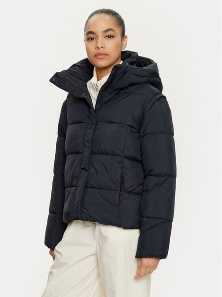 4F Kurtka zimowa 4FWAW24TDJAF470 Czarny Regular Fit. Czarne kurtki damskie 4f, na zimę, m, bez wzorów, z syntetyku, bez kaptura. Za 349.99 zł.