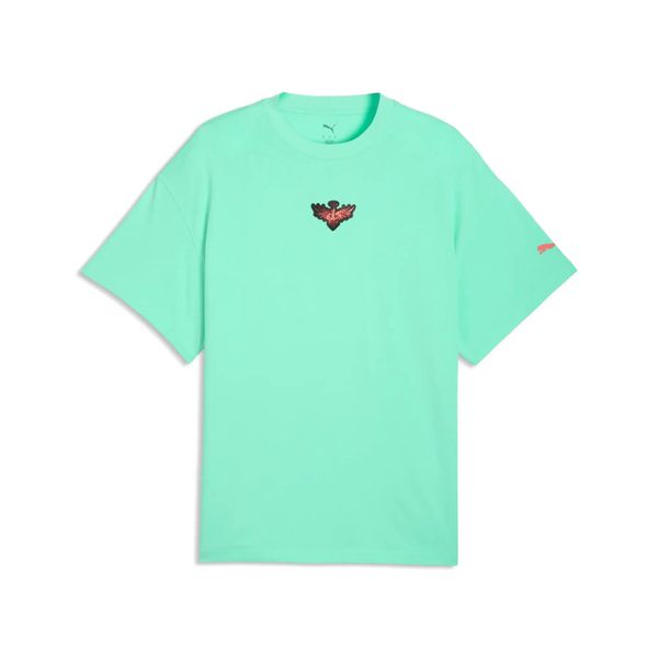 T-shirt Puma Alwayz On 1. Zielone t-shirty męskie Puma, l, bez wzorów, z materiału, sportowe, bez kołnierzyka. Za 140.40 zł.