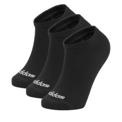 Skarpety krótkie adidas. Czarne skarpety damskie Adidas, bez wzorów. Za 44.99 zł.