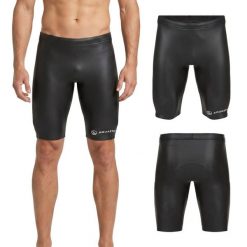 Spodenki neoprenowe męskie AQUASTIC OceanFlex 5/3 mm GLIDE SKIN. Czarne kąpielówki męskie AQUASTIC, m, bez wzorów, z materiału, do pływania. Za 199.99 zł.
