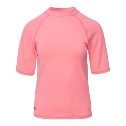 Damska Koszulka Uver UV. Czerwone koszulki sportowe damskie AQUAWAVE, bez wzorów, bez kołnierzyka, bez ramiączek, trekkingowe. Za 78.99 zł.