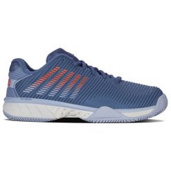 Buty do tenisa męskie K-Swiss Hypercourt Express 2. Fioletowe buty sportowe męskie K-SWISS, z materiału, bez zapięcia, tenisowe. Za 619.00 zł.