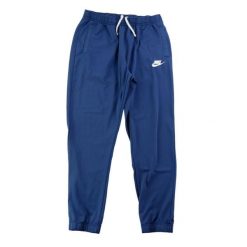 Second life - Spodnie dresowe męskie Pantalon poly-knit - Stan bardzo dobry. Niebieskie spodnie sportowe męskie Nike, m, bez wzorów, z dresówki, do biegania. Za 106.46 zł.