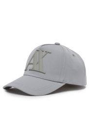 Armani Exchange Czapka z daszkiem 954079 CC518 U8051 Szary. Szare rękawiczki męskie Armani Exchange, bez wzorów, z syntetyku. Za 219.99 zł.