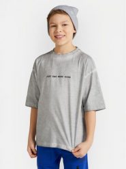 Coccodrillo T-Shirt WC4143206GBJ Szary Regular Fit. Szare t-shirty dla chłopców COCCODRILLO, bez wzorów, z bawełny, bez ramiączek. Za 39.99 zł.