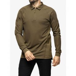 Bluza męska Helikon-Tex Polo Range. Zielone bluzy męskie HELIKON-TEX, m, bez wzorów, bez kaptura. Za 156.99 zł.