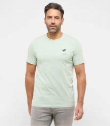 Męski T-Shirt Mustang Style Austin Frosty Green 1016494 6180. Zielone t-shirty męskie Mustang, m, bez wzorów, bez kołnierzyka. Za 79.99 zł.