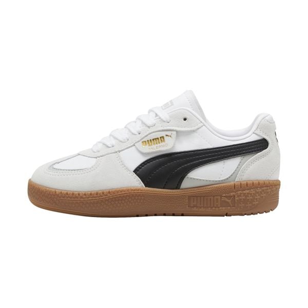 Tenisówki Puma Model Palermo Moda Wns Kolor Biały. Białe trampki i tenisówki damskie Puma, bez wzorów, z gumy, bez zapięcia. Za 219.00 zł.