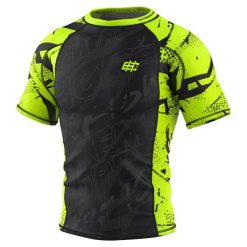 Koszulka Męska Rashguard MMA na Siłownię EXTREME HOBBY NEO. Zielone koszulki sportowe męskie EXTREME HOBBY, m, bez wzorów, z bawełny, bez kołnierzyka, bez ramiączek, do biegania. Za 199.00 zł.